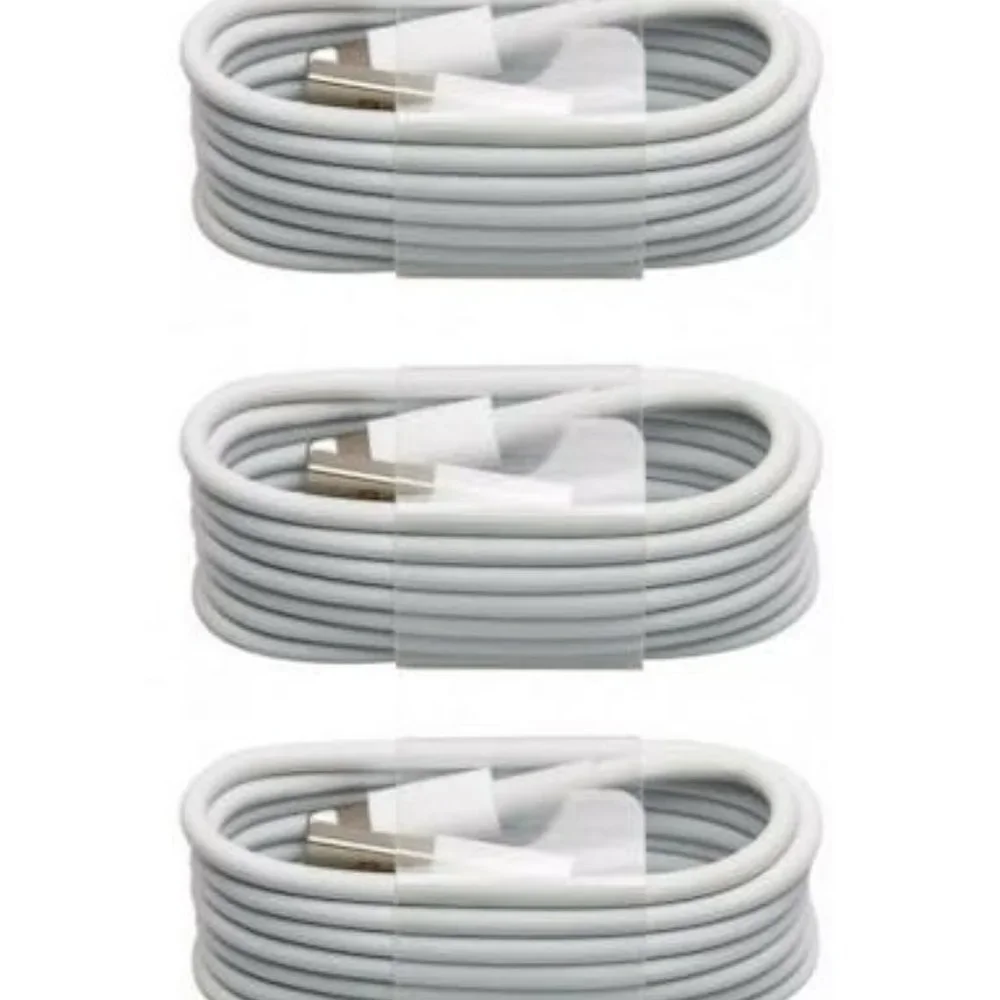 3 Pack 3 ft USB Cable for Apple iPhone 5 and Up